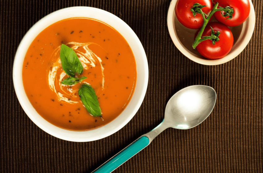 Thumbnail for Tomato soup recipe (Easy & Creamy)