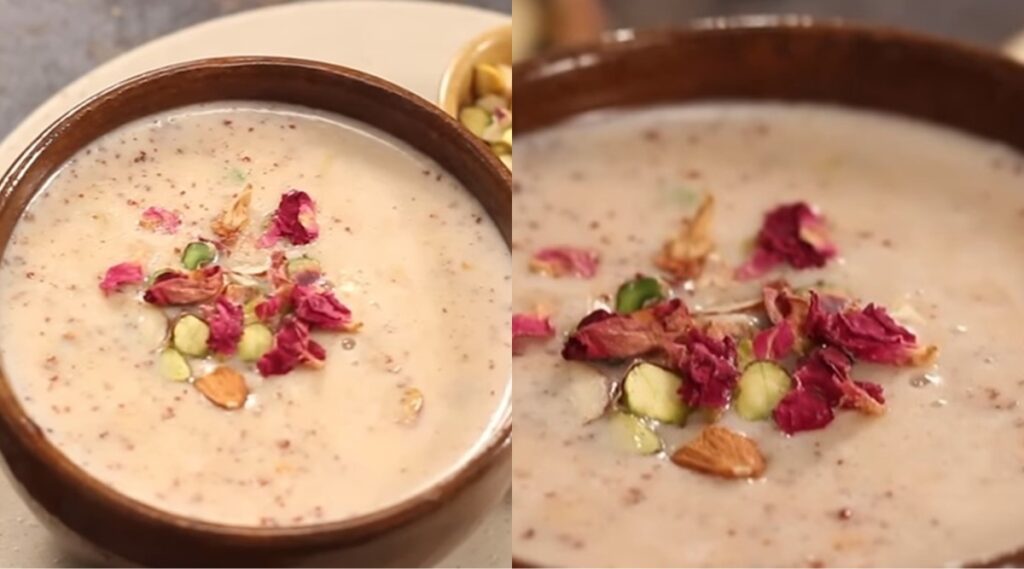 f you want to eat something sweet while being nutritious, this kheer will be a great option for you. Poppy seed Rich in iron, it acts as a natural blood purifier and helps in increasing hemoglobin and red blood cell count in the blood.