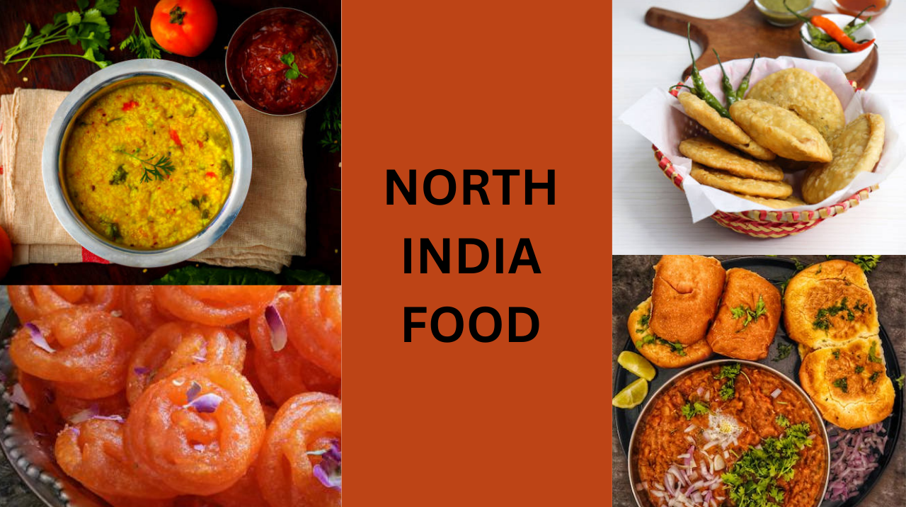 north india food collag